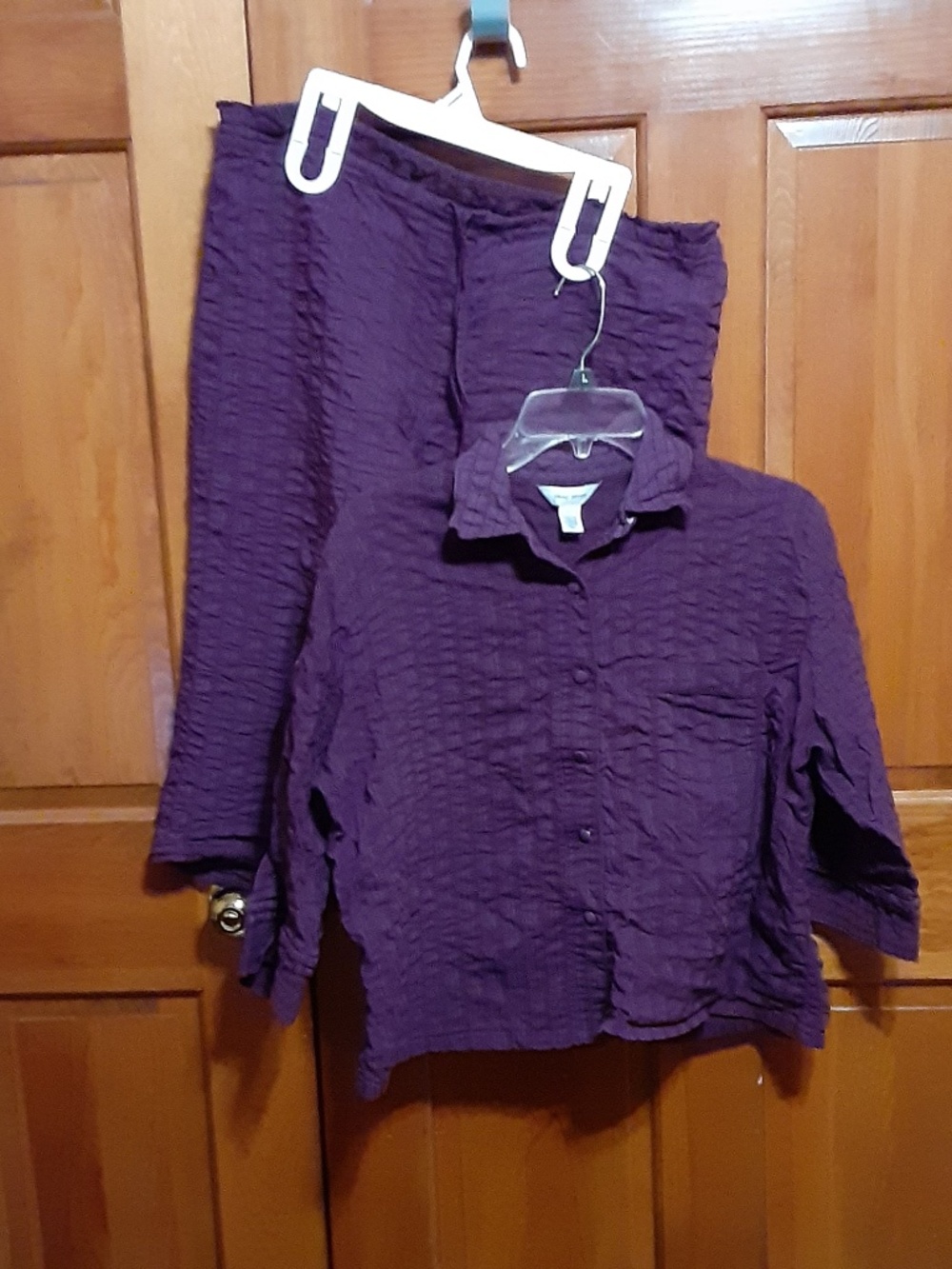 Sleep Sense Purple Sleepwear Set